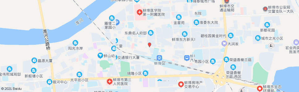 蚌埠火车站(凤阳路)_公交站地图_蚌埠公交_妙搜公交查询2025