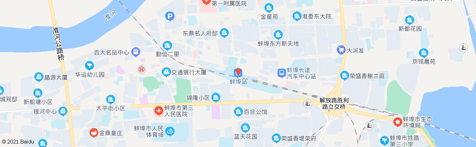 蚌埠淮河路_公交站地图_蚌埠公交_妙搜公交查询2025