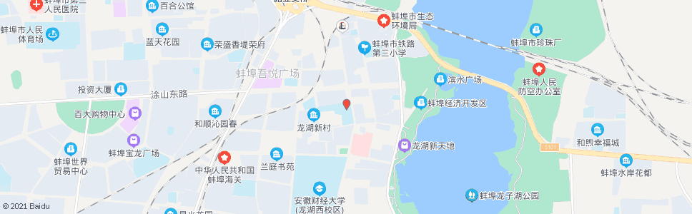 蚌埠铁路中学_公交站地图_蚌埠公交_妙搜公交查询2025