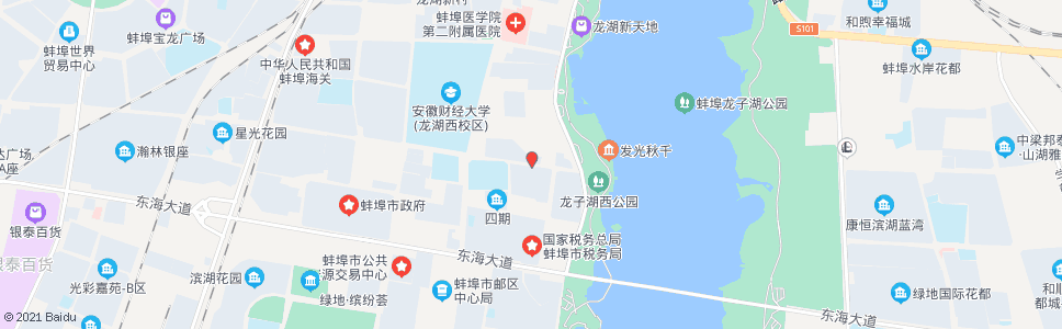 蚌埠龙湖公园_公交站地图_蚌埠公交_妙搜公交查询2025