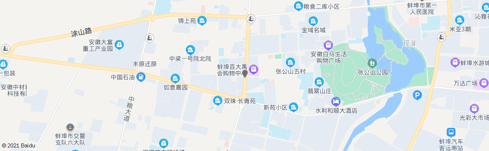 蚌埠华光大道长华路_公交站地图_蚌埠公交_妙搜公交查询2025