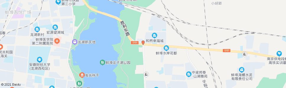 蚌埠胜利路曹山路_公交站地图_蚌埠公交_妙搜公交查询2024