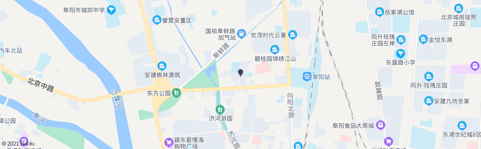 阜阳铁路新村_公交站地图_阜阳公交_妙搜公交查询2024