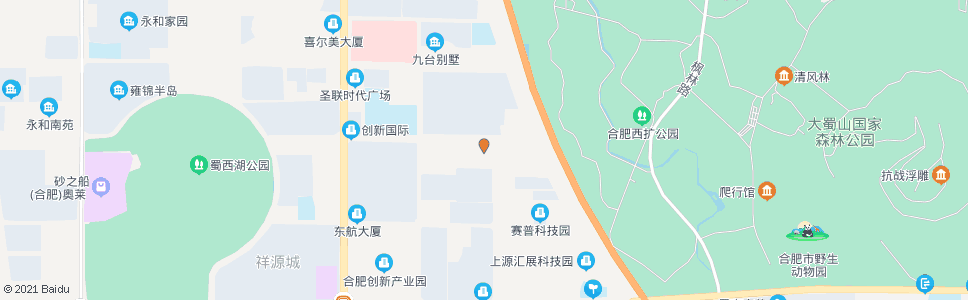 合肥彩虹路_公交站地图_合肥公交_妙搜公交查询2025