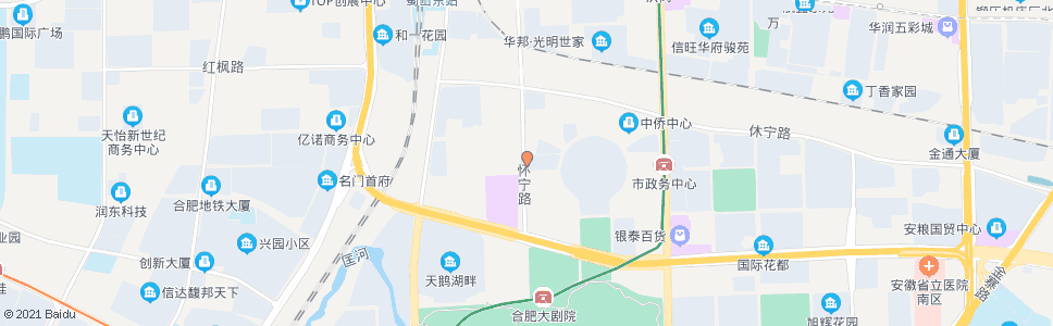 合肥市中院_公交站地图_合肥公交_妙搜公交查询2024