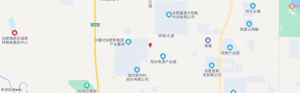 合肥中建材_公交站地图_合肥公交_妙搜公交查询2025