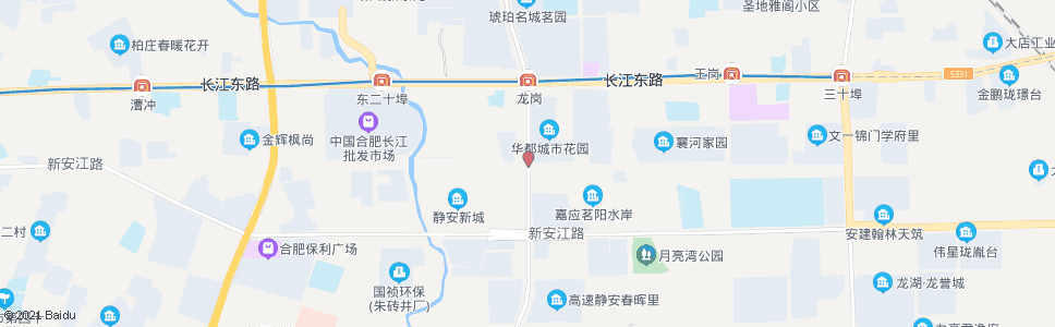 合肥店岗_公交站地图_合肥公交_妙搜公交查询2025