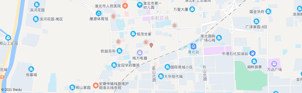 淮北九州大厦_公交站地图_淮北公交_妙搜公交查询2024