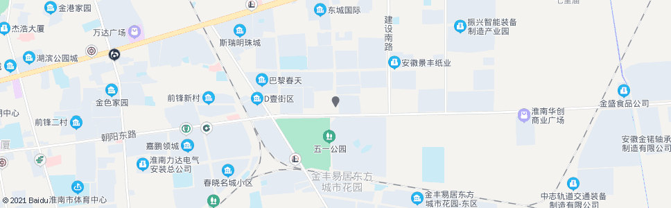 淮南建兴路_公交站地图_淮南公交_妙搜公交查询2024