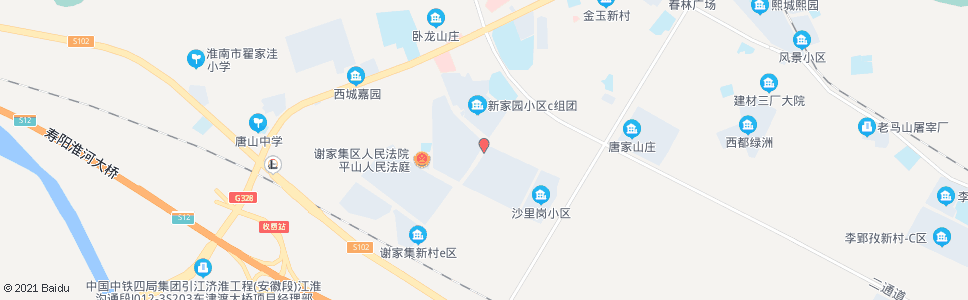 淮南新家园_公交站地图_淮南公交_妙搜公交查询2024