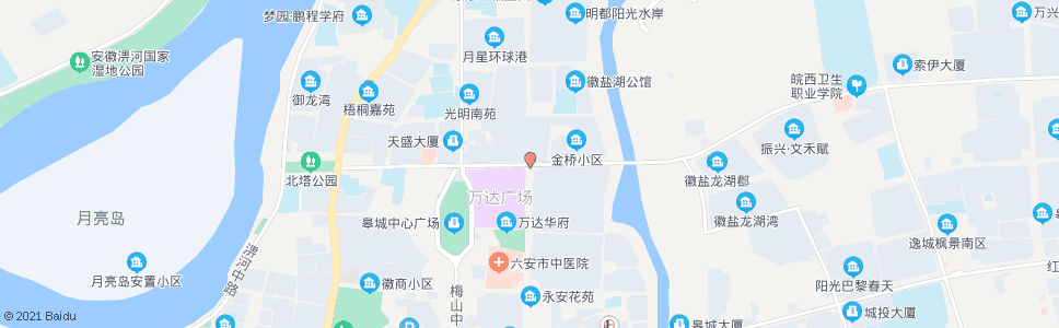 六安皋城路桥东_公交站地图_六安公交_妙搜公交查询2024