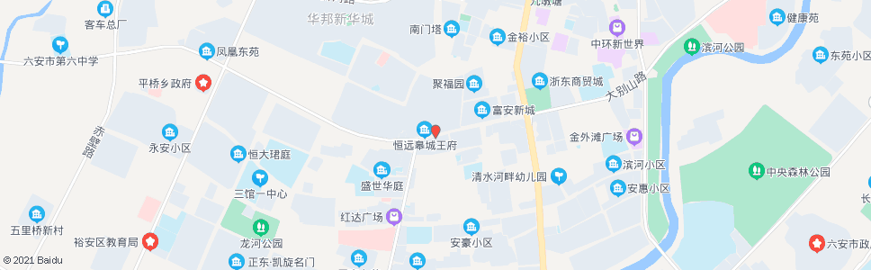 六安南门口_公交站地图_六安公交_妙搜公交查询2024