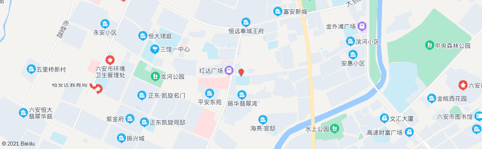 六安龙河路口(磨子潭路)_公交站地图_六安公交_妙搜公交查询2024