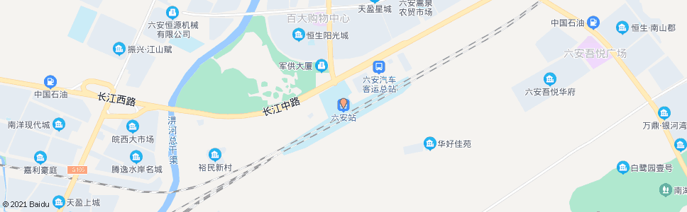 六安火车站_公交站地图_六安公交_妙搜公交查询2024