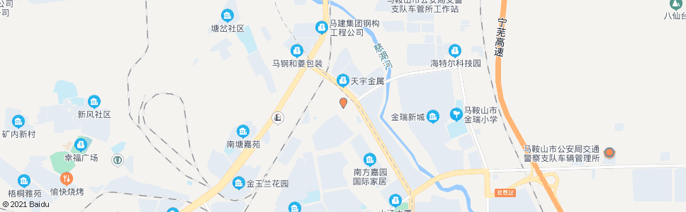 马鞍山公交驾校北门_公交站地图_马鞍山公交_妙搜公交查询2024