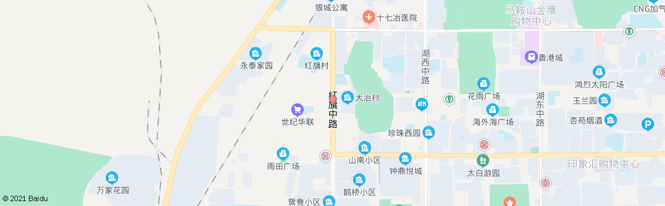 马鞍山江东商场(汇洋电器格力专卖店)_公交站地图_马鞍山公交_妙搜公交查询2024