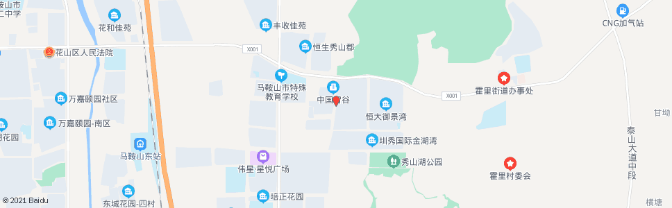 马鞍山秀山湖壹号西门_公交站地图_马鞍山公交_妙搜公交查询2024