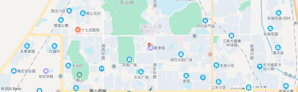 马鞍山鑫伴福珠宝城(团结广场东)_公交站地图_马鞍山公交_妙搜公交查询2024