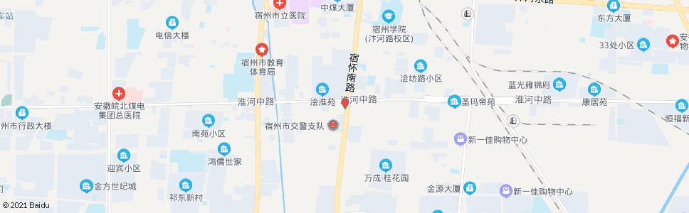 宿州星辰巴士公司_公交站地图_宿州公交_妙搜公交查询2024