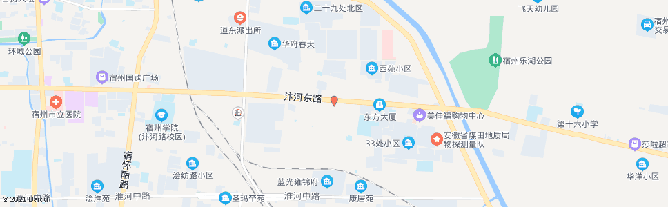 宿州东汽服务站_公交站地图_宿州公交_妙搜公交查询2024