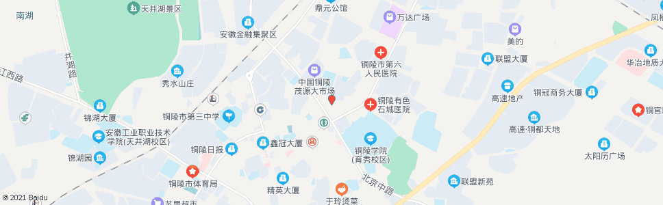 铜陵牛奶厂_公交站地图_铜陵公交_妙搜公交查询2024