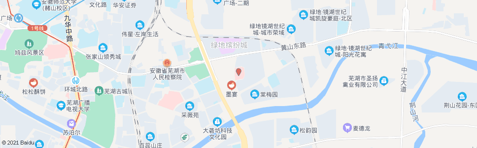 芜湖第三人民医院西_公交站地图_芜湖公交_妙搜公交查询2024