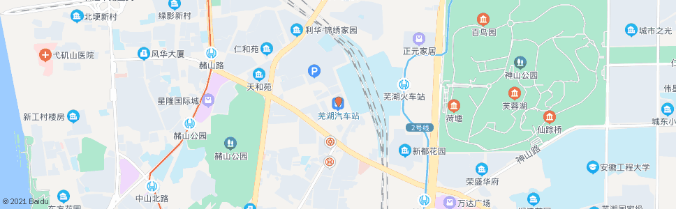 芜湖客运中心_公交站地图_芜湖公交_妙搜公交查询2024