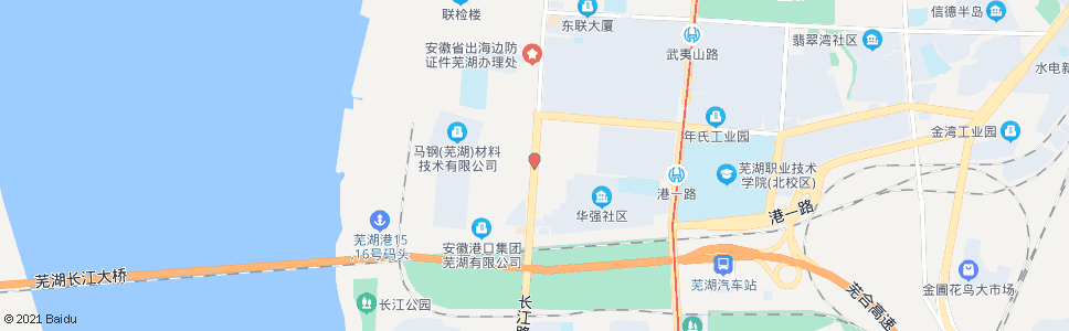 芜湖潜水装备厂北_公交站地图_芜湖公交_妙搜公交查询2024