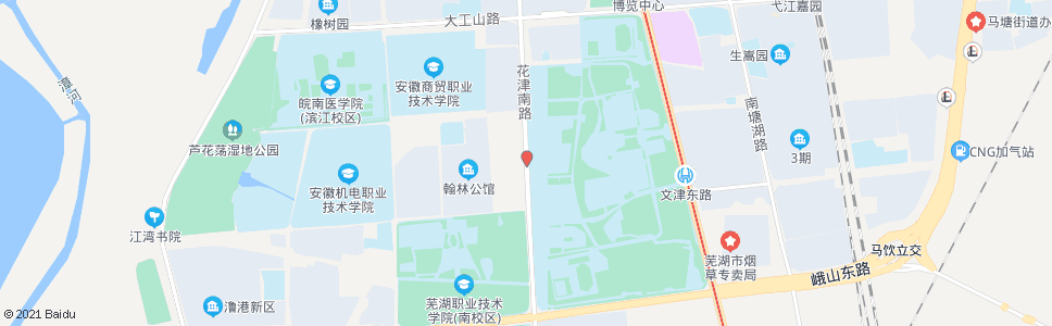 芜湖安师大新校区_公交站地图_芜湖公交_妙搜公交查询2024