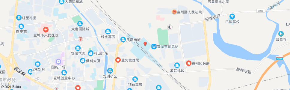 宣城市ZF_公交站地图_宣城公交_妙搜公交查询2024