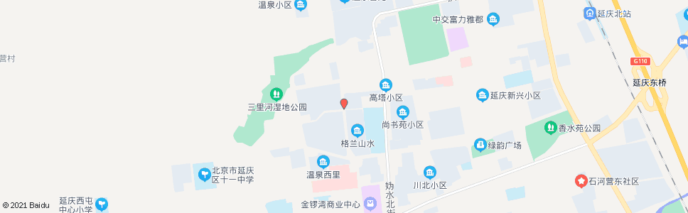 北京格兰山水二期东门_公交站地图_北京公交_妙搜公交查询2024