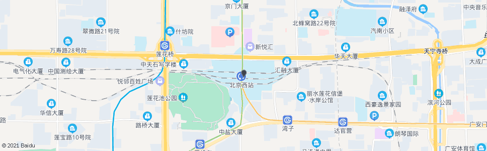 北京西营子_公交站地图_北京公交_妙搜公交查询2024