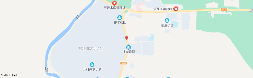 北京溪水小区_公交站地图_北京公交_妙搜公交查询2025