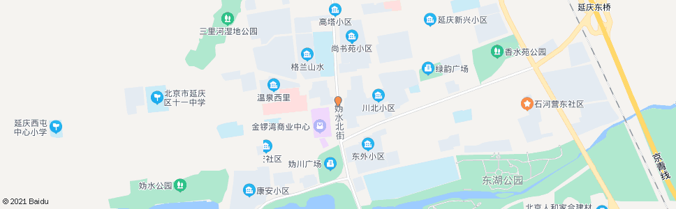 北京妫水北街南_公交站地图_北京公交_妙搜公交查询2024