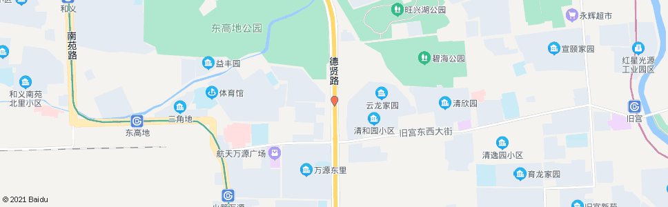 北京德贤路_公交站地图_北京公交_妙搜公交查询2024