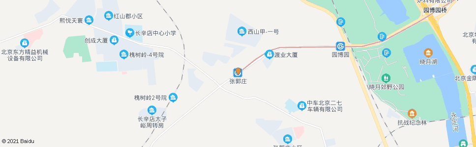 北京张郭庄_公交站地图_北京公交_妙搜公交查询2024