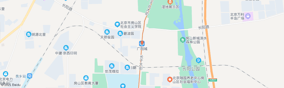 北京广阳城站_公交站地图_北京公交_妙搜公交查询2024