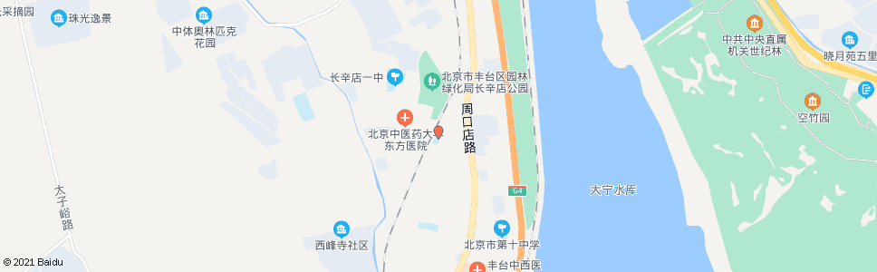 北京长辛店_公交站地图_北京公交_妙搜公交查询2024