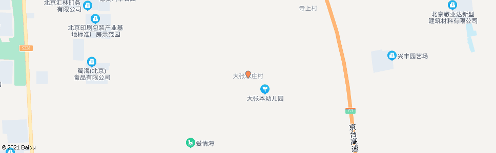 北京大张本_公交站地图_北京公交_妙搜公交查询2024