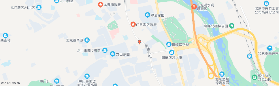 北京新桥家园_公交站地图_北京公交_妙搜公交查询2024