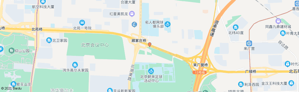 北京顾家庄桥_公交站地图_北京公交_妙搜公交查询2024