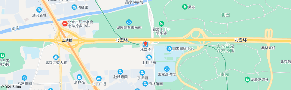 北京地铁林萃桥站_公交站地图_北京公交_妙搜公交查询2024