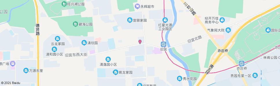 北京旧宫东口_公交站地图_北京公交_妙搜公交查询2024