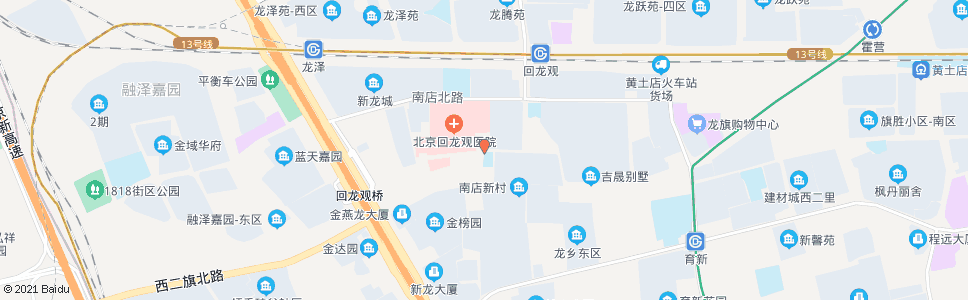 北京新龙城三期南门_公交站地图_北京公交_妙搜公交查询2024