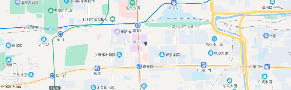 北京羊市口_公交站地图_北京公交_妙搜公交查询2024