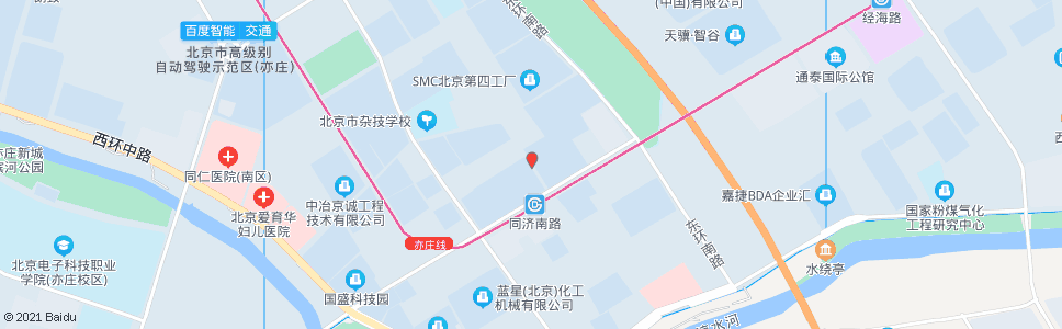 北京同济南路南_公交站地图_北京公交_妙搜公交查询2024