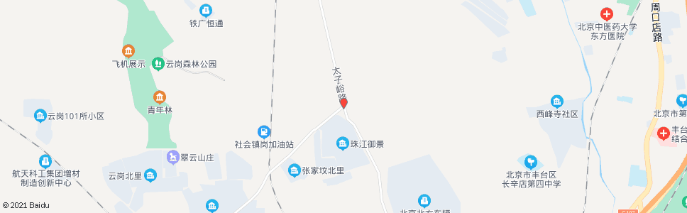 北京镇岗塔路_公交站地图_北京公交_妙搜公交查询2024