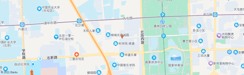 北京科学园南里_公交站地图_北京公交_妙搜公交查询2024