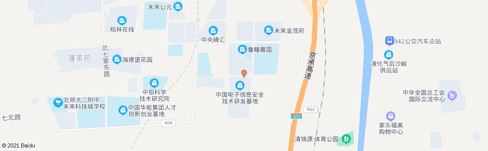 北京鲁疃嘉园南区_公交站地图_北京公交_妙搜公交查询2024