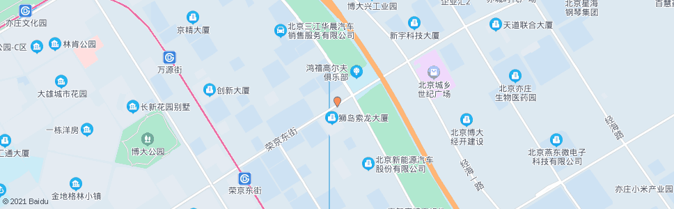 北京荣京东街东口_公交站地图_北京公交_妙搜公交查询2024